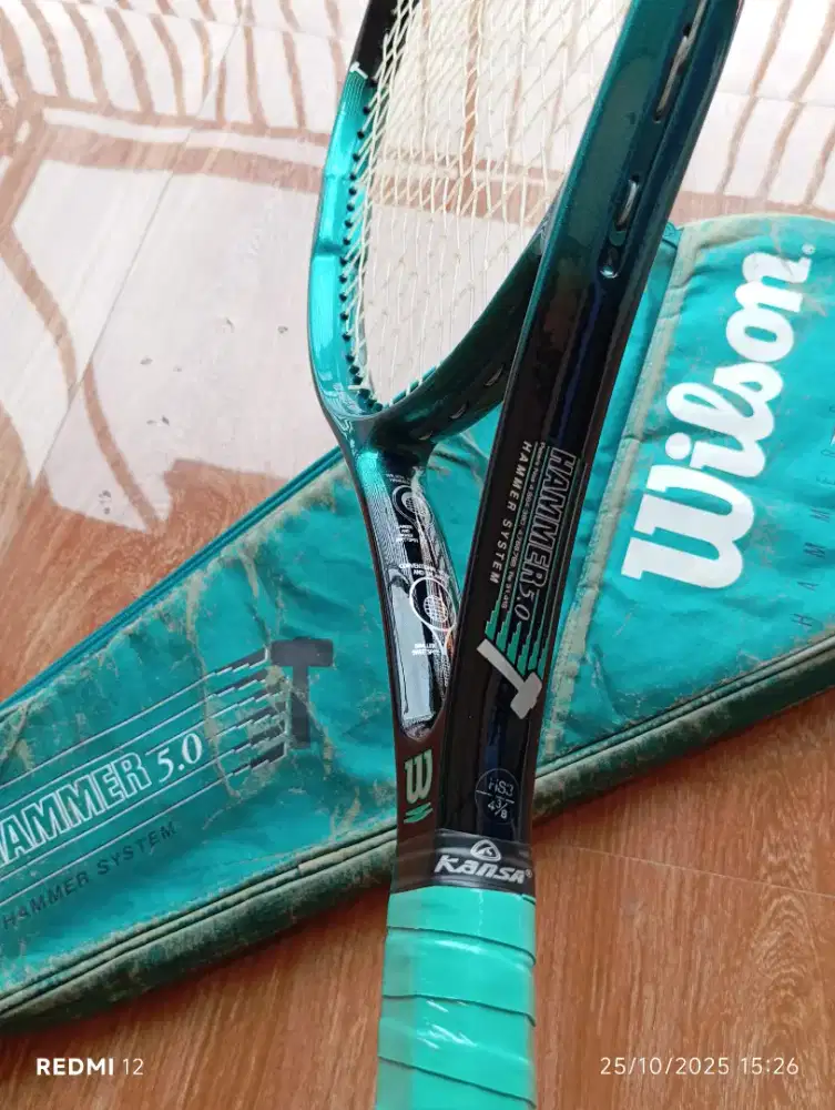 Raket tenis wilson hamer