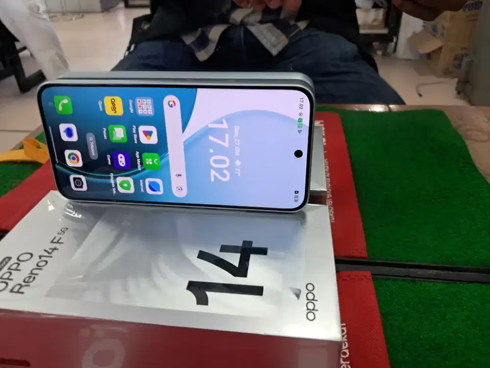 Oppo Reno 14F 5G Ram 8/256 gb mulus 2bln pke lengkap