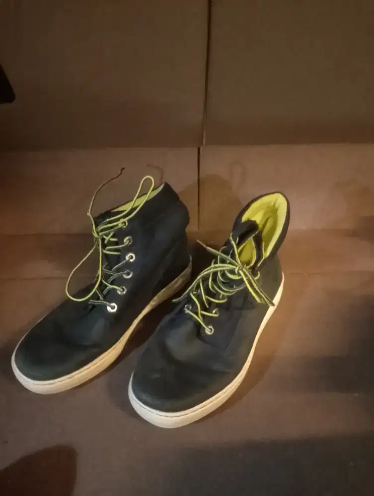 Timberland high size 40 hitam ori