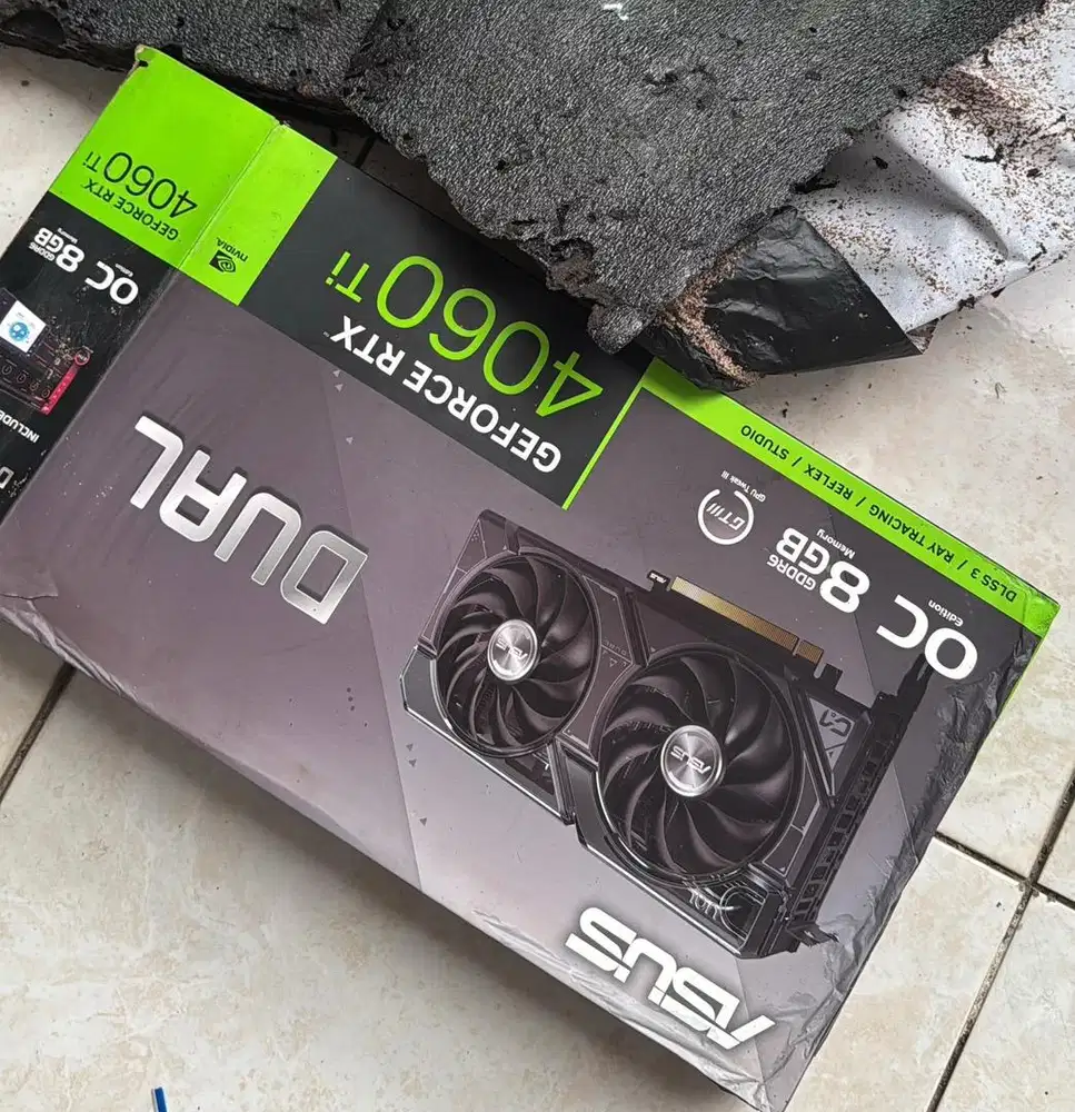 Bismillah Dijual VGA Asus RTX 4060 Ti OC 8 gb