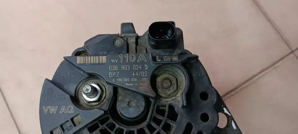 Alternator dinamo amper VW Polo 9N, 110 Ampere.