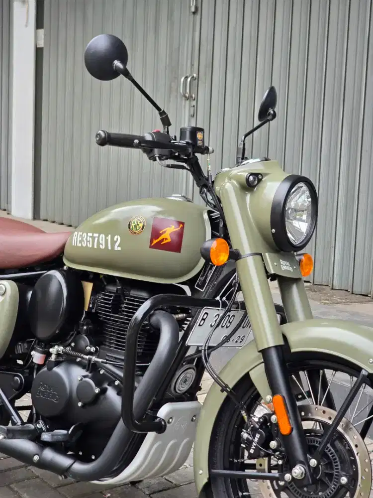 Moge Royal Enfield Classic Reborn th 2024 Odo 400 Like New Antik