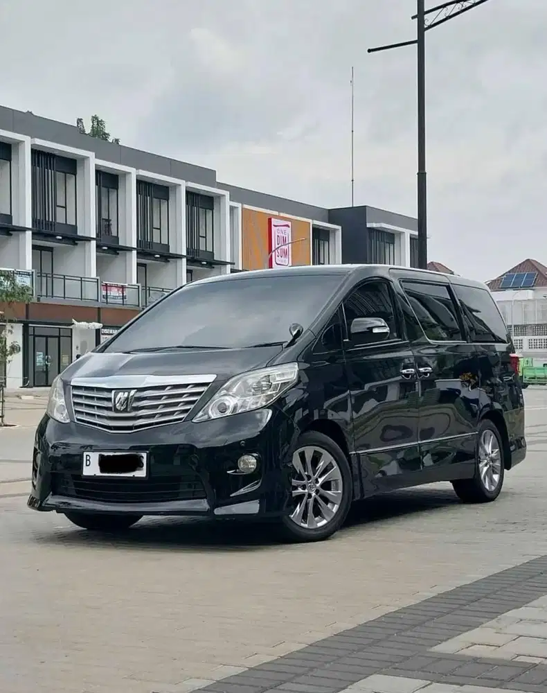 TDP 2jt Alphard 2.4 S Automatic 2010 Siap Pakai