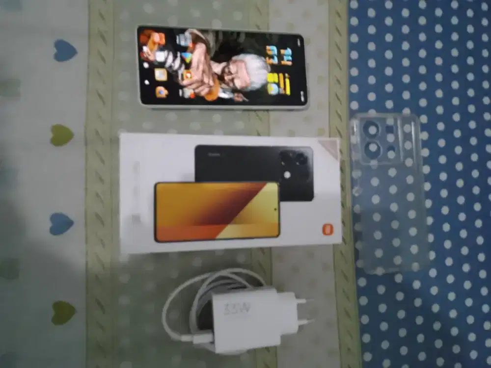 Handphone Xiaomi Redmi Note 13 5G White Like New Fullset (Nego)