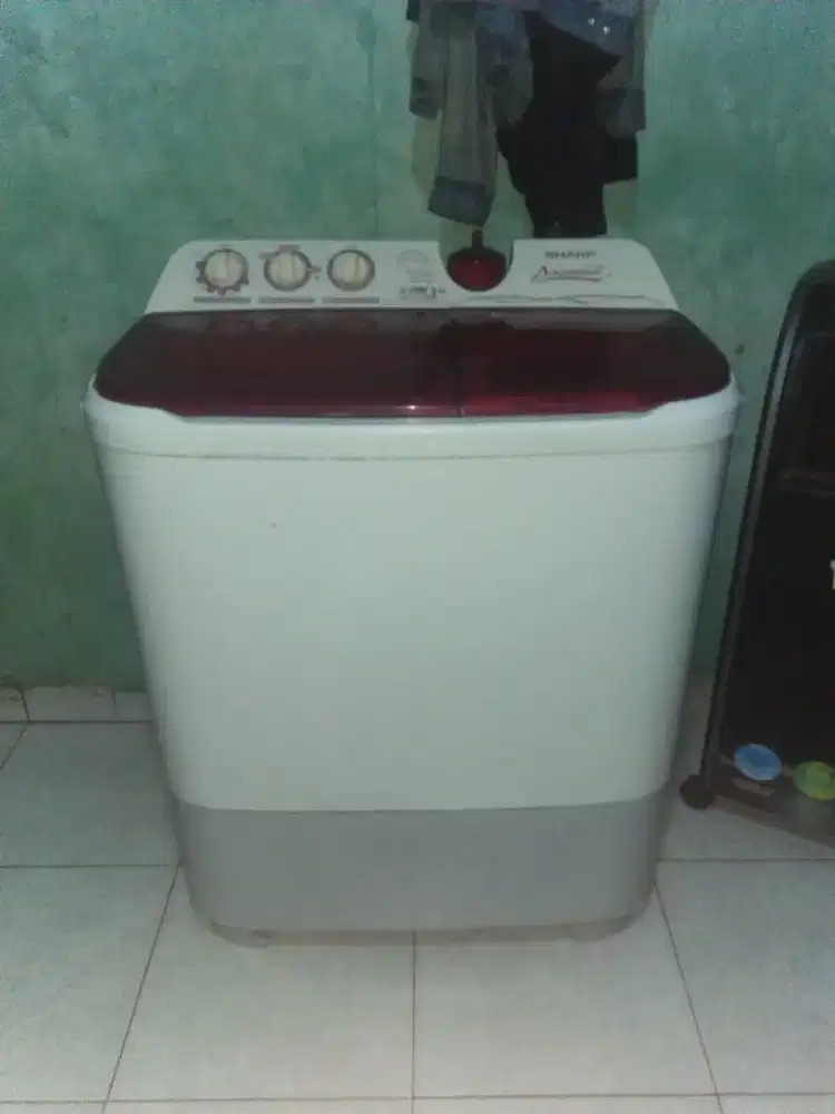 mesin cuci 2 tabung merk sharp