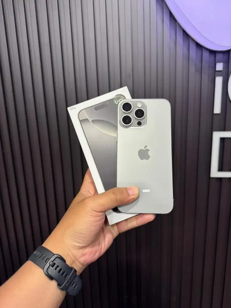 Iphone 16 pro max 256 ibox bh 100%
