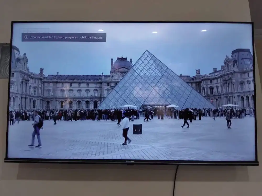 smart tv 43 Polytron normal jaya