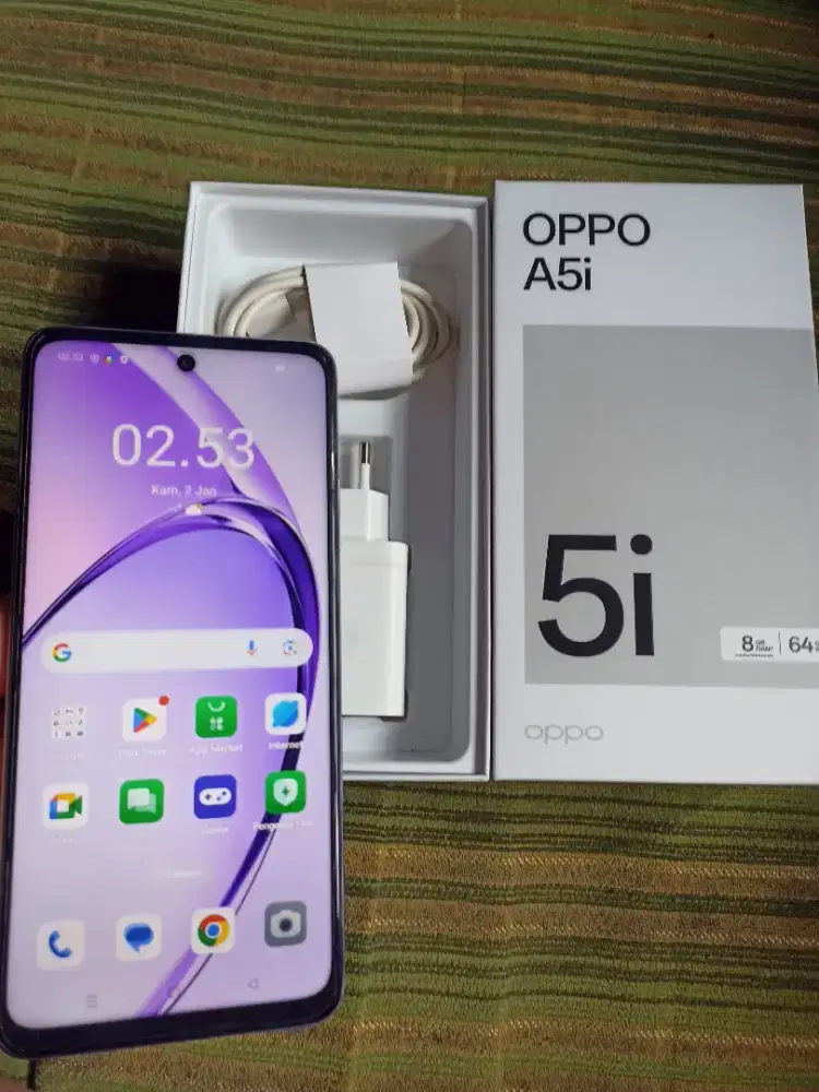 Oppo A5i ram 4/64 fullset bening