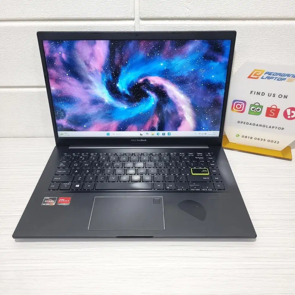 Laptop Asus Vivobook M413IA VIPS552 RYZEN 5-4500U 8GB/512GB FHD IPS