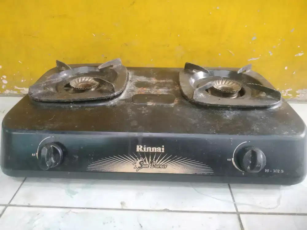 Kompor rinai 2 tungku