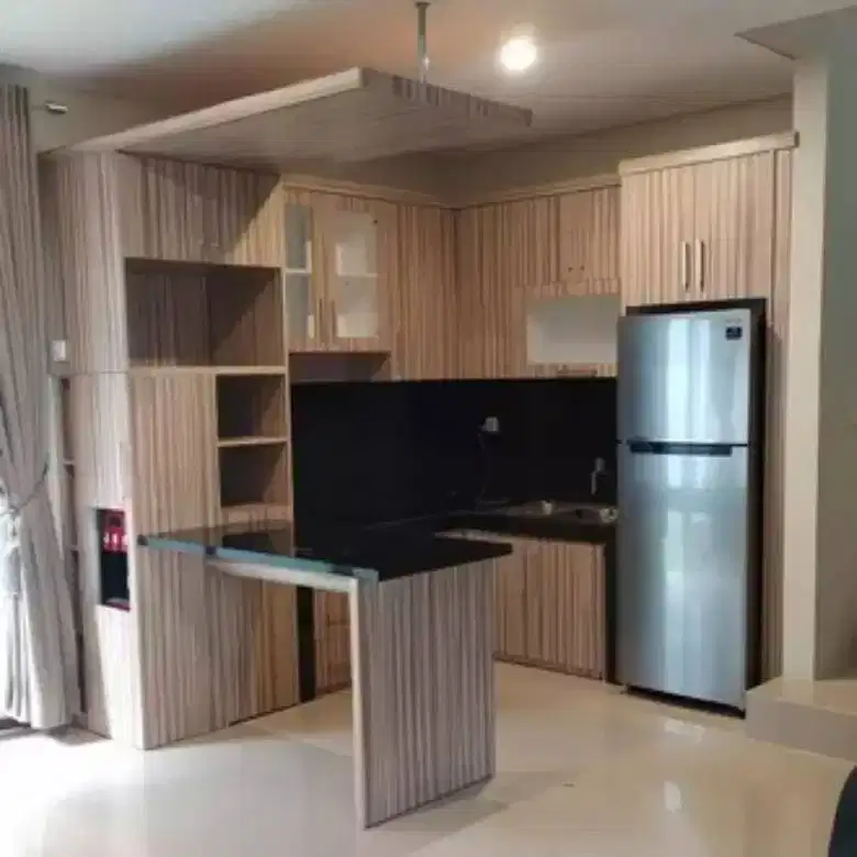 Custom Interior Kitchen Set, Backdrop TV, Lemari, Wardrobe, Kitchenset