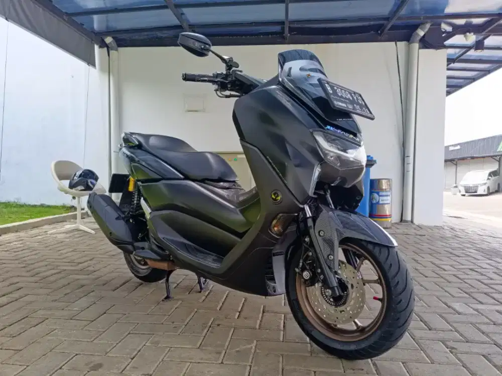 Yamaha Nmax 155. Tahun 2021. Black mate. Low km. Perfect cond