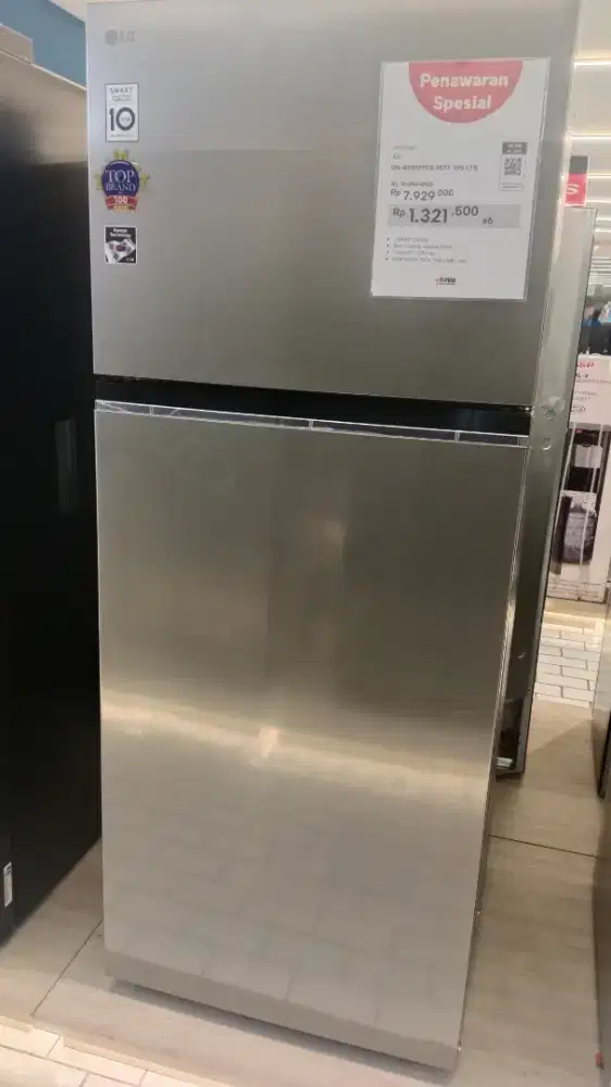 KULKAS LG 2 PINTU 395 LTR
