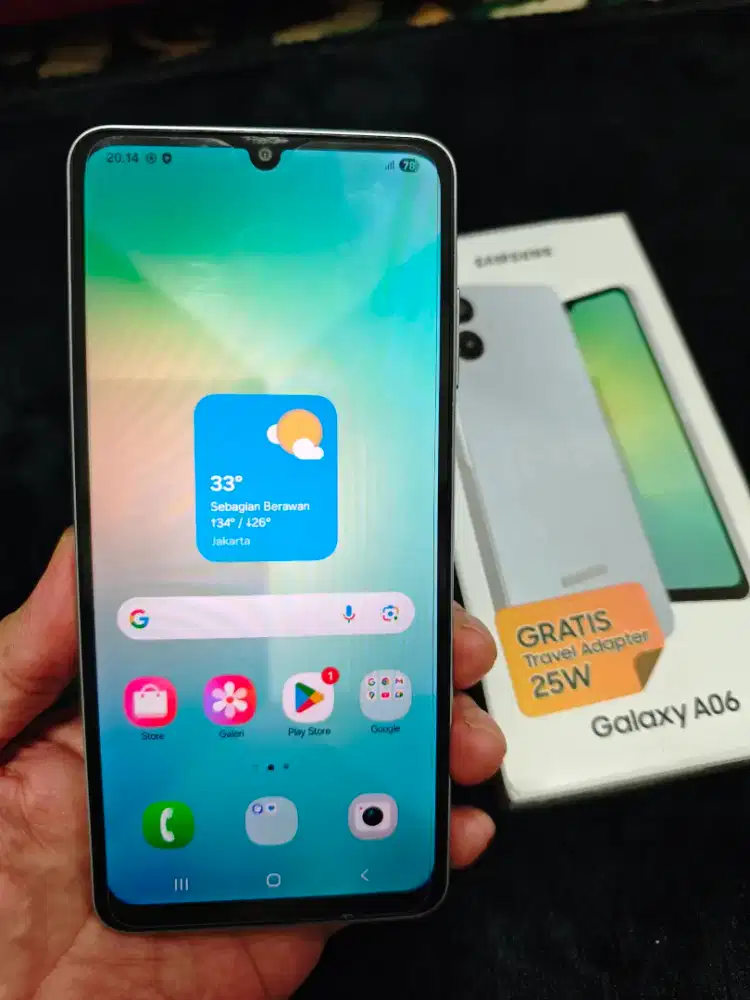 Samsung A06 Ram 6Gb/128Gb Garansi Mulusss No Minus