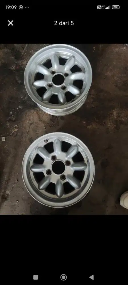 Velg Belimbing Compe 8 Ring 13 pcd 4x114 et20