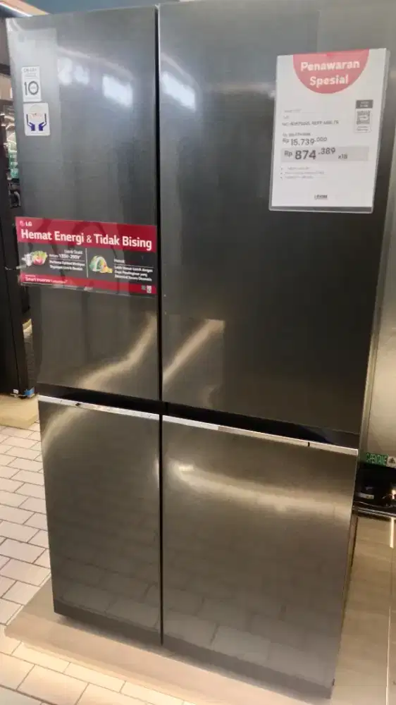KULKAS LG 2 PINTU 655LTR