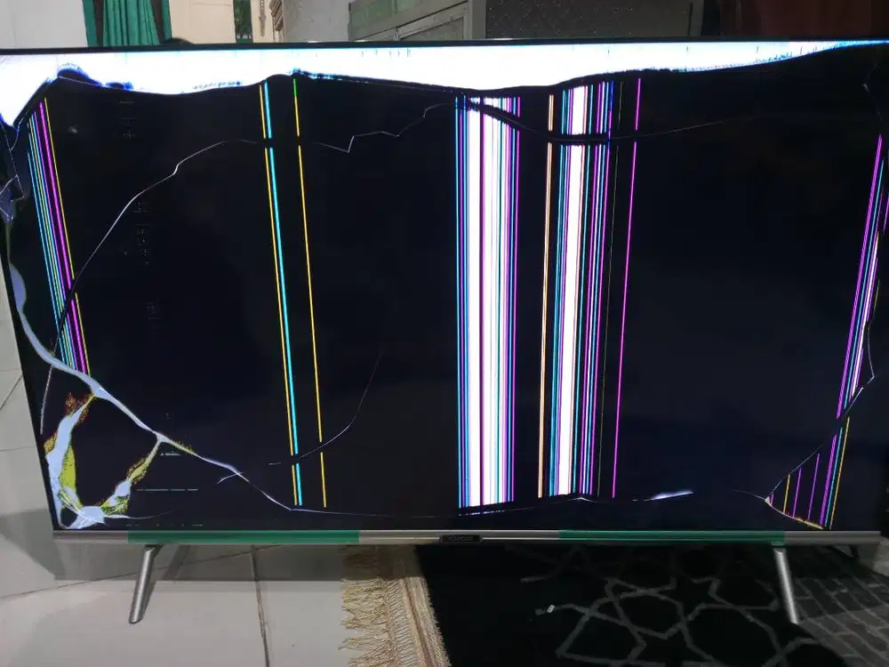 Jual TV COOCAA 40 inch 40S3U Smart Tv Layar pecah
