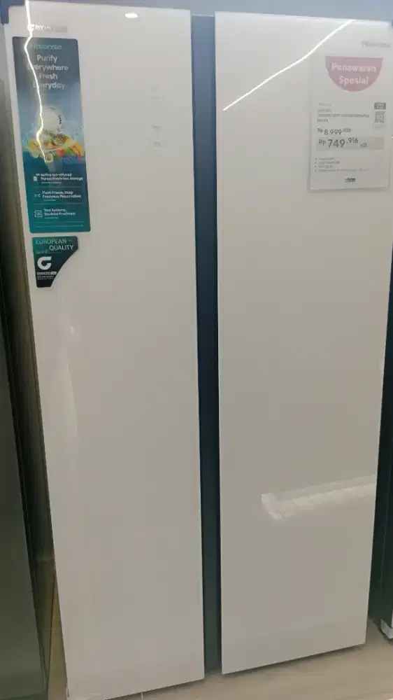KULKAS HISENSE 2 PINTU 591LTR