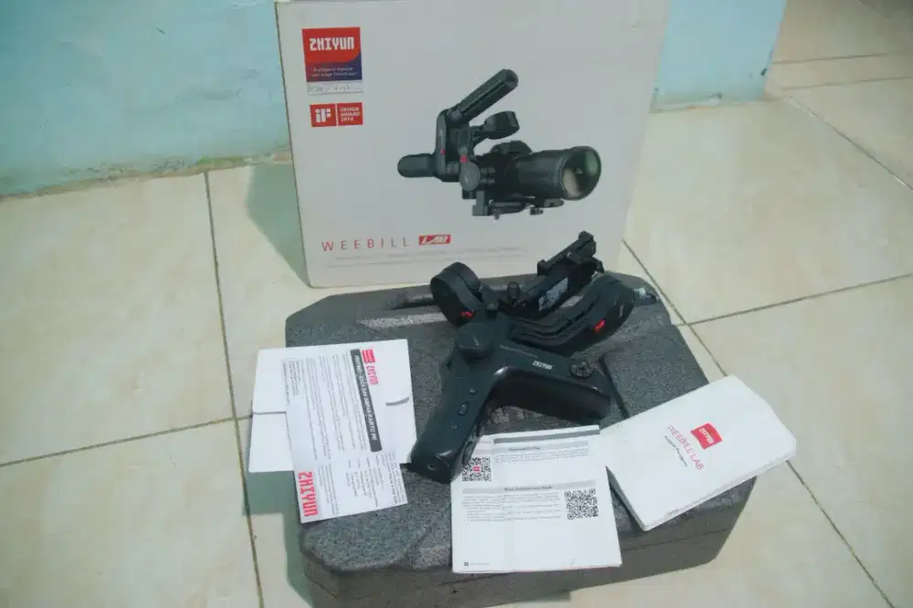 Gimbal Kamera - Zhiyun Weebill Lab - First Hand