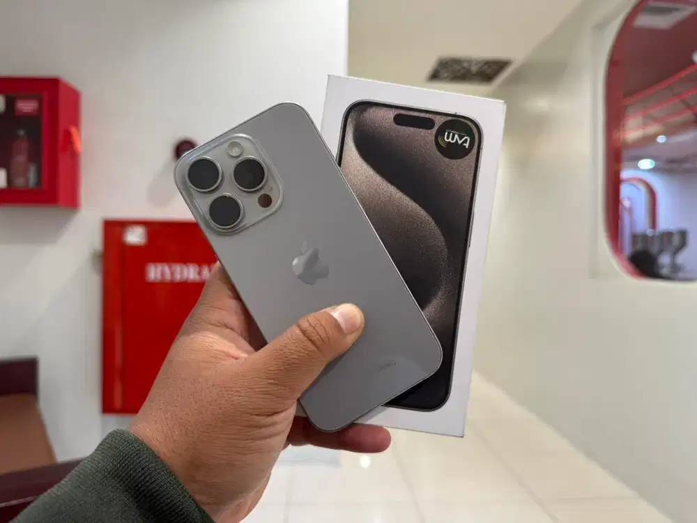 Iphone 15 pro ibox mulus 1000% seperti baru