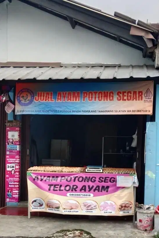 Over alih kios jualan