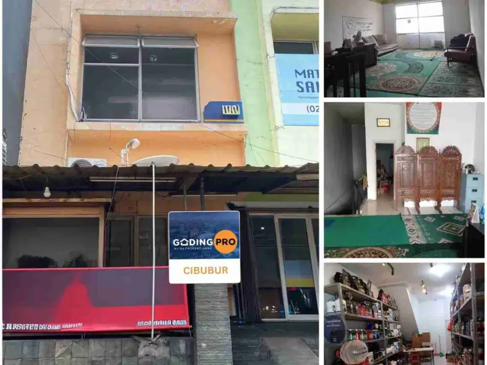 Di Jual Ruko Lokasi Ramai  dan Strategis di  Raffles Hills Cibubur
