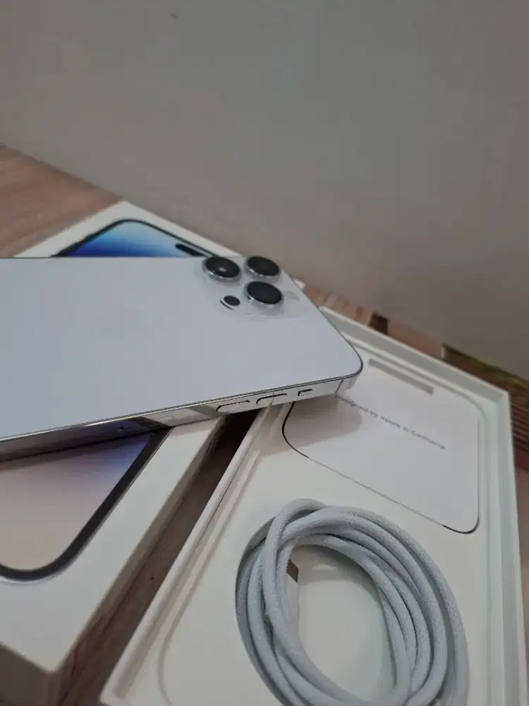 Iphone 14 promax 1tb silver ibox