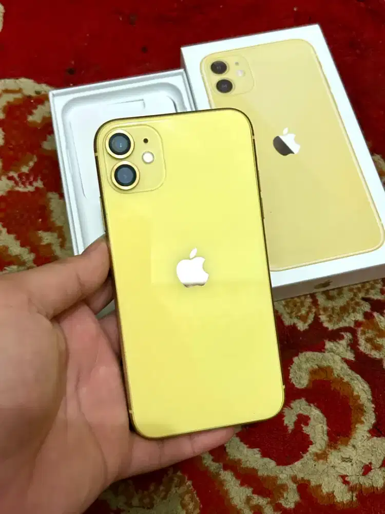 Iphone 11 128gb mulus siap pakai