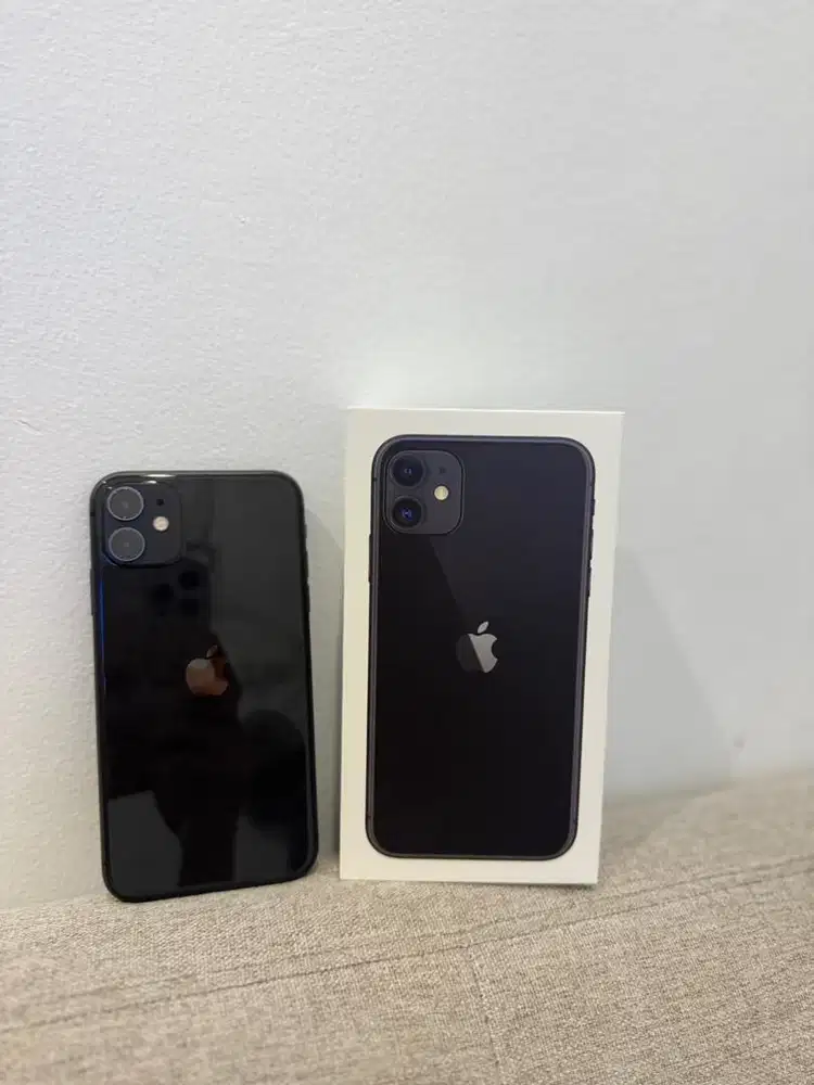IPHONE 11 64gb BLACK, Second IBOX
