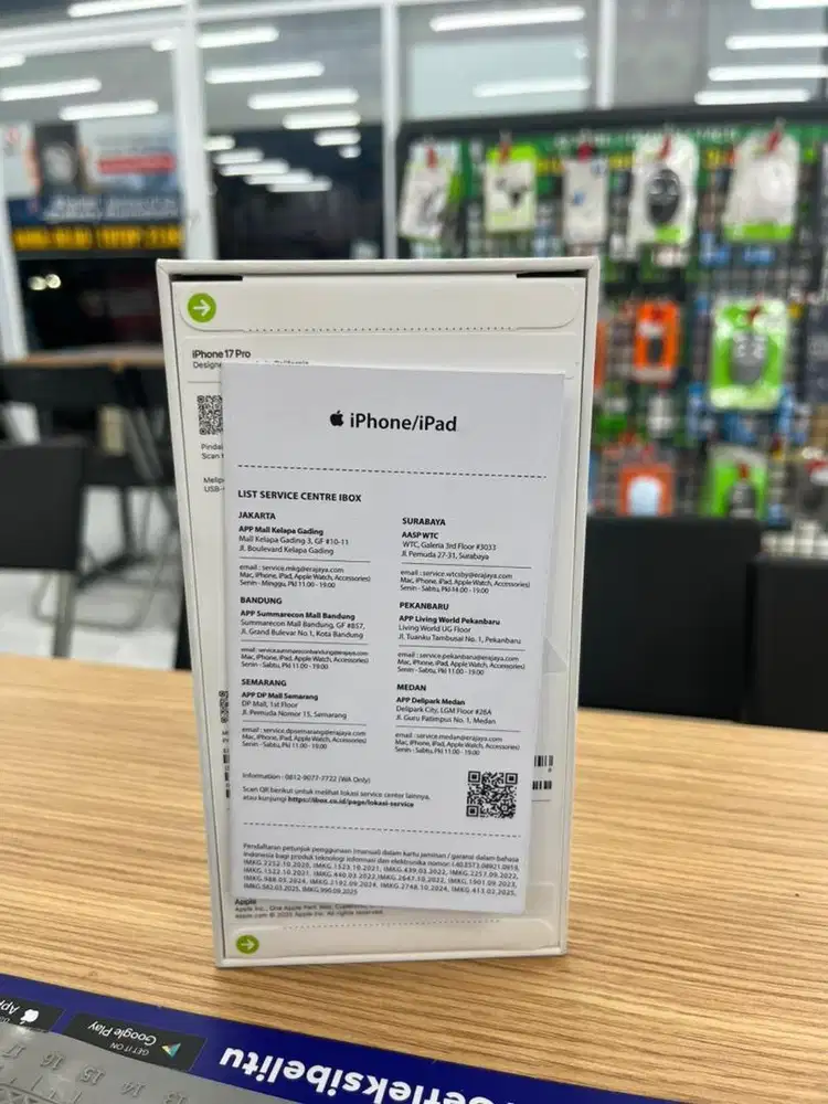 Iphone 17 cash/credit 0% bunga bisa proses d toko garansi ibox