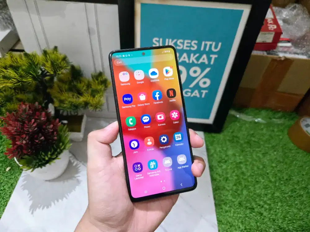 SAMSUNG A51 BLACK RAM 6/128GB DUALSIM RESMI