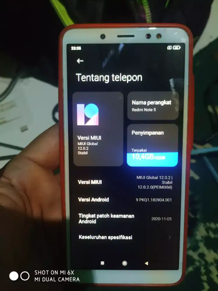 Redmi Note 5 Ram 3/32