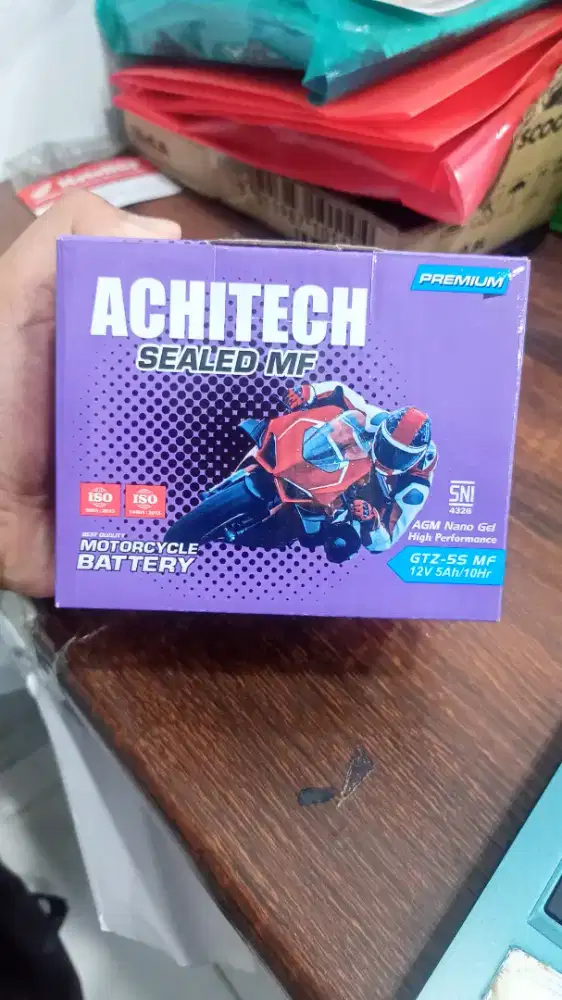 AKI MOTOR BARU BERGARANSI