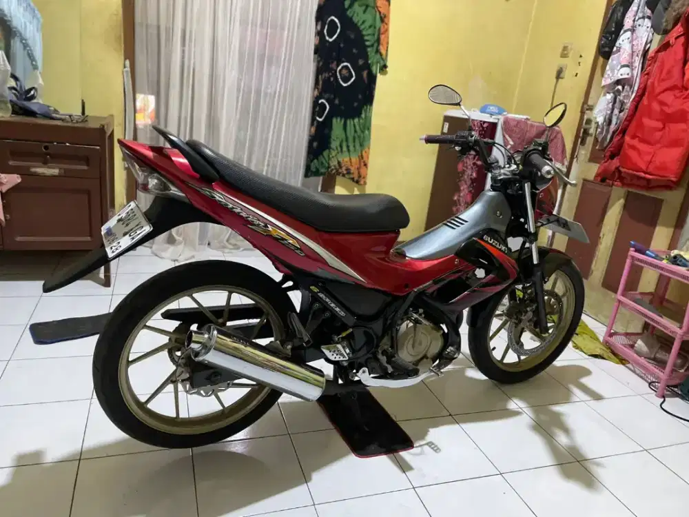 Satria Fu 2008 samsat kodya surat kumplit pajak kaleng isi siap pakai