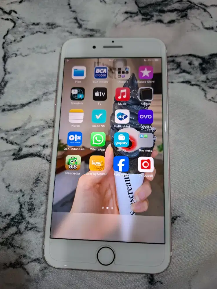 Iphone 7 Plus Ori Apple 128gb(terbesar)
LLA inter sinyal All operator