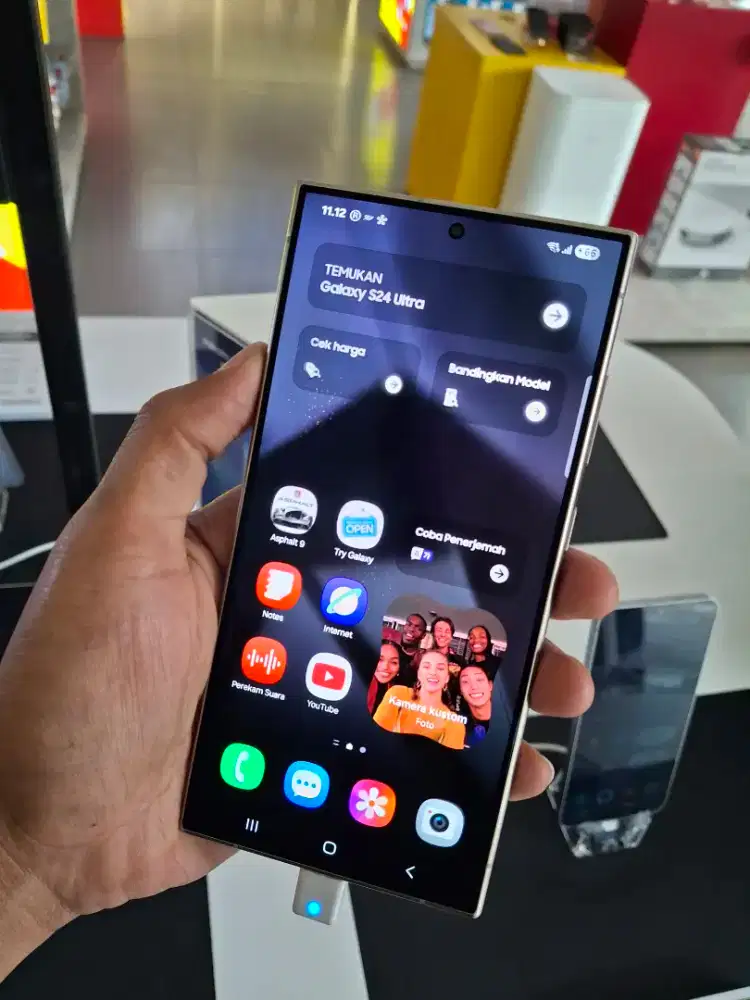Samsung S24 Ultra Free Bonus Jam Smart FIT 3, Charger Ori Dan Speaker