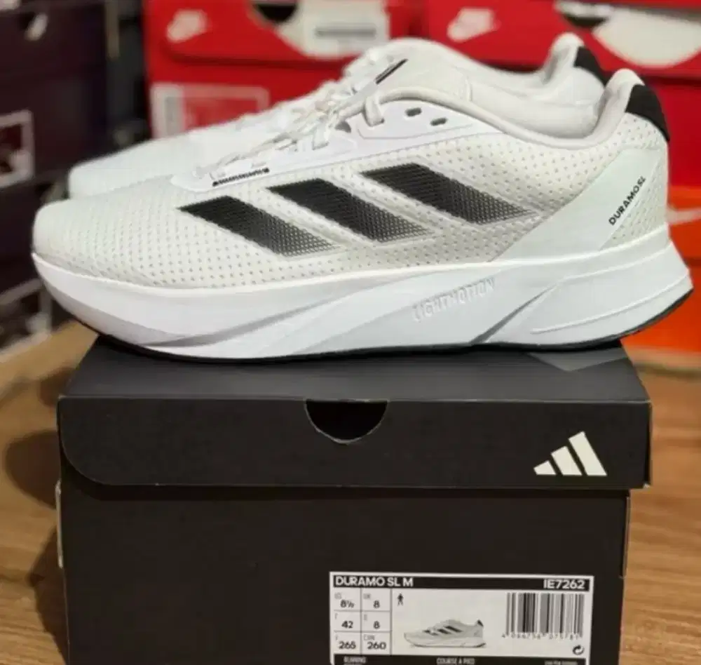 Sepatu Adidas duramo size 41 dan 42 murah