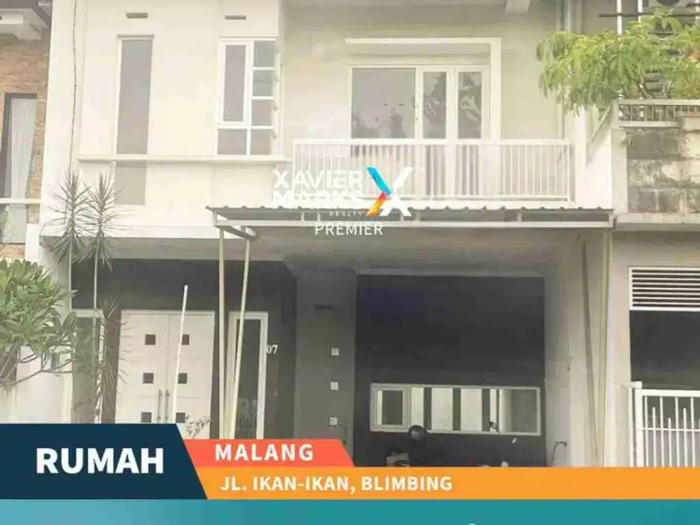 Dijual & Disewakan Rumah Minimalis di Jalan Ikan2, Blimbing Malang