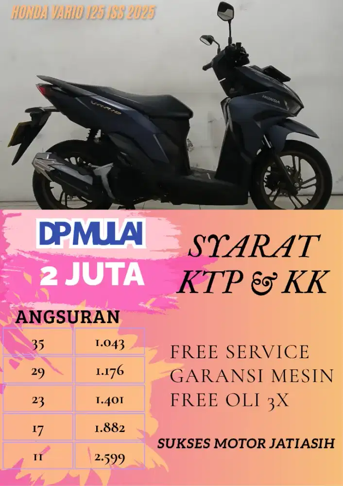 HONDA VARIO 125 ISS 2025