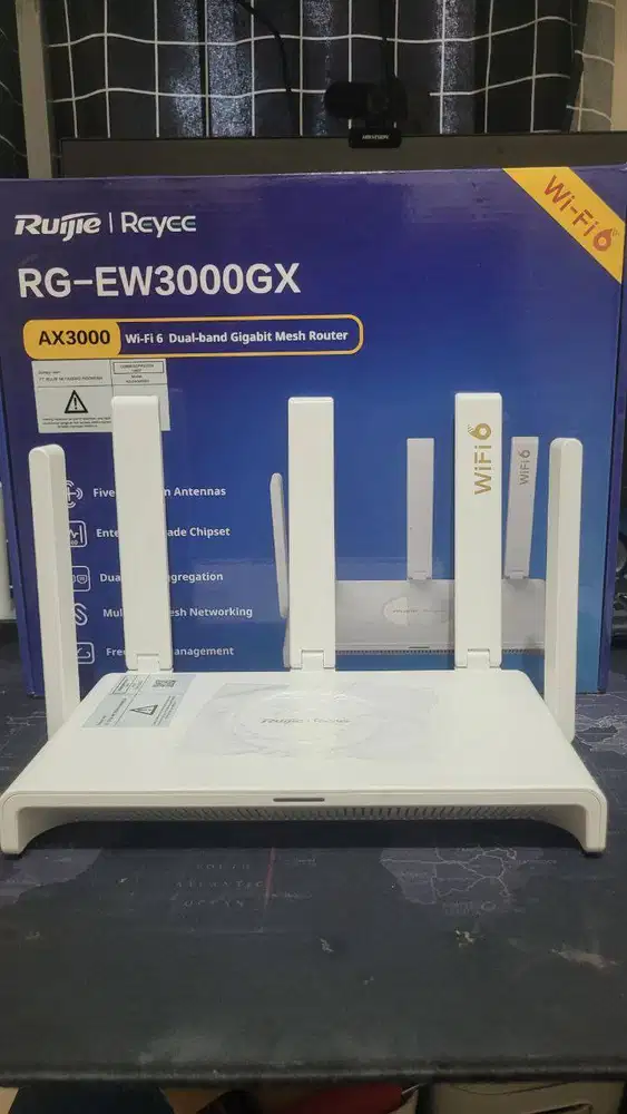 Router Ruijie Reyee RG-EW3000GX PRO – WiFi 6 Gaming Router