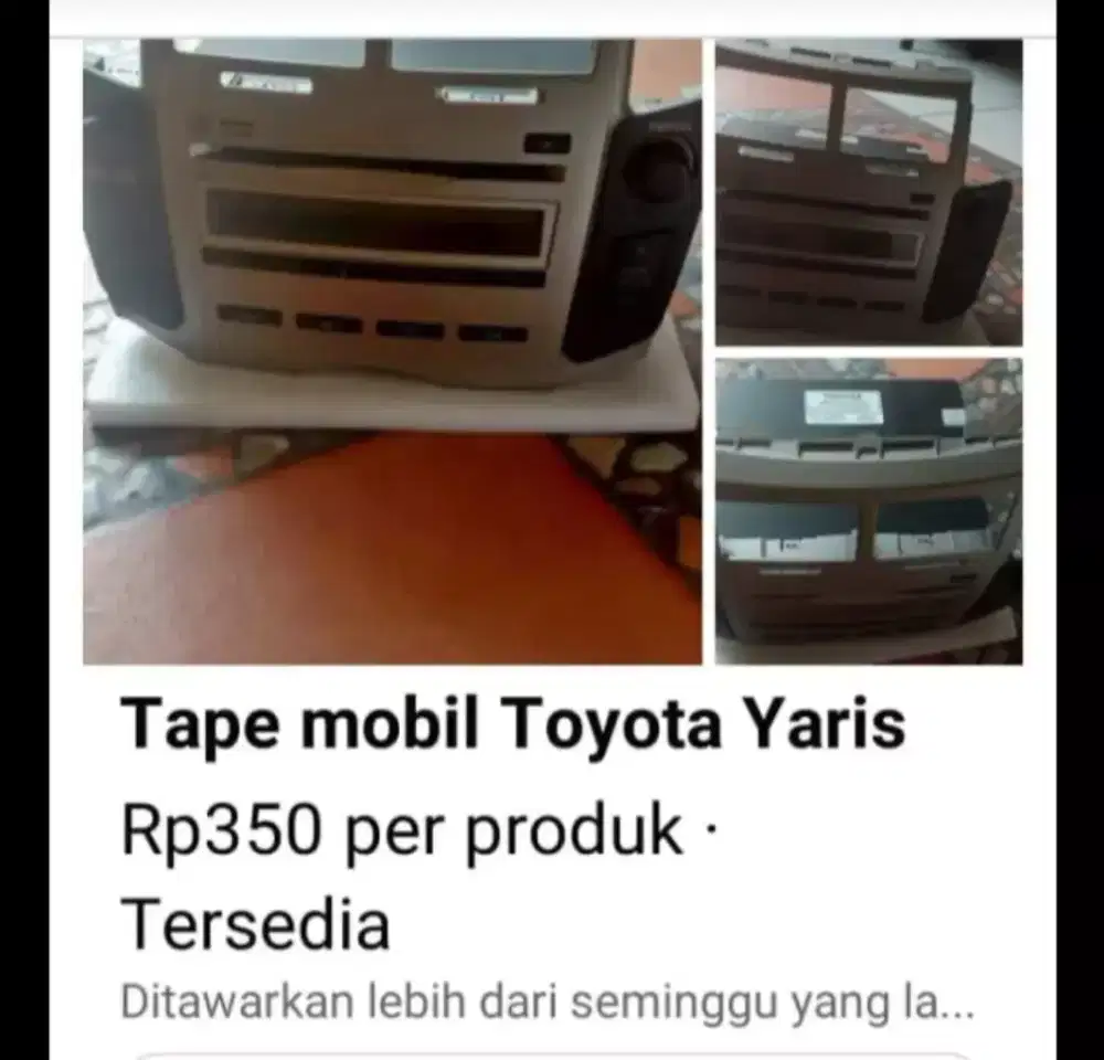 Tape mobil Yaris