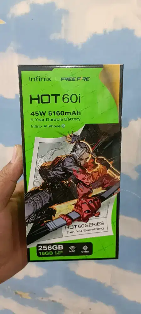 INFINIX HOT 60i  RAM 8/256GB
