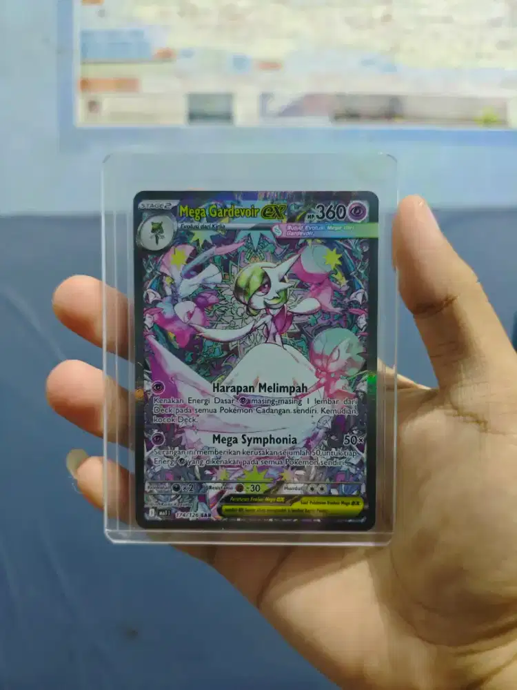 Mega Gardevoir Ex SAR original, mulus