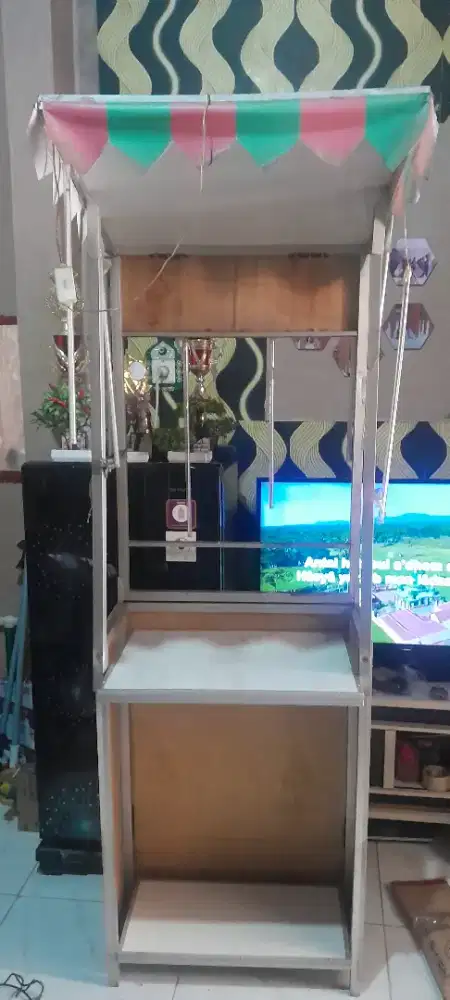 Meja Booth Portable Second Murah Utk Jualan