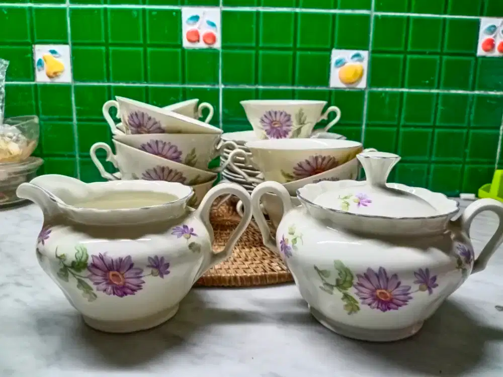 Edisi pindahan..jual tea set MOSA MAASTRICHT, baca detail deskripsi.