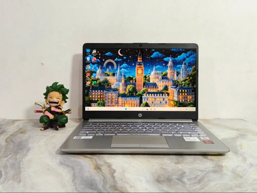 LAPTOP SECOND HP 14S-DK1524AU AMD Ahtlon Silver 3050U