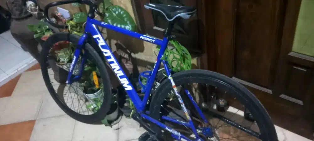 Sepeda fixie platinum patriot