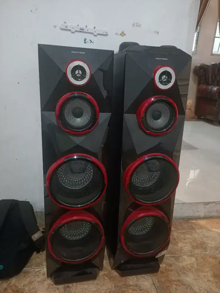 Jual speaker Polytron bluetooth nego