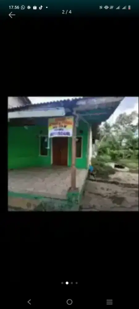 Jual Rumah, kebun dan bekas pemancingan