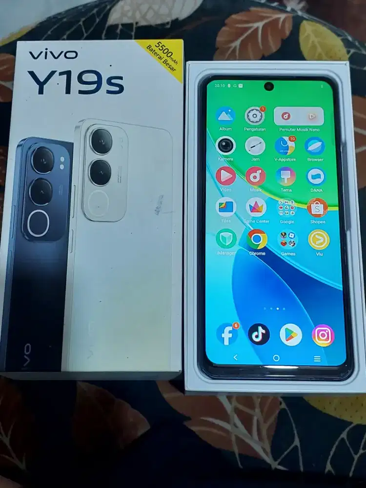 VIVO Y19S 6/128GB LENGKAP